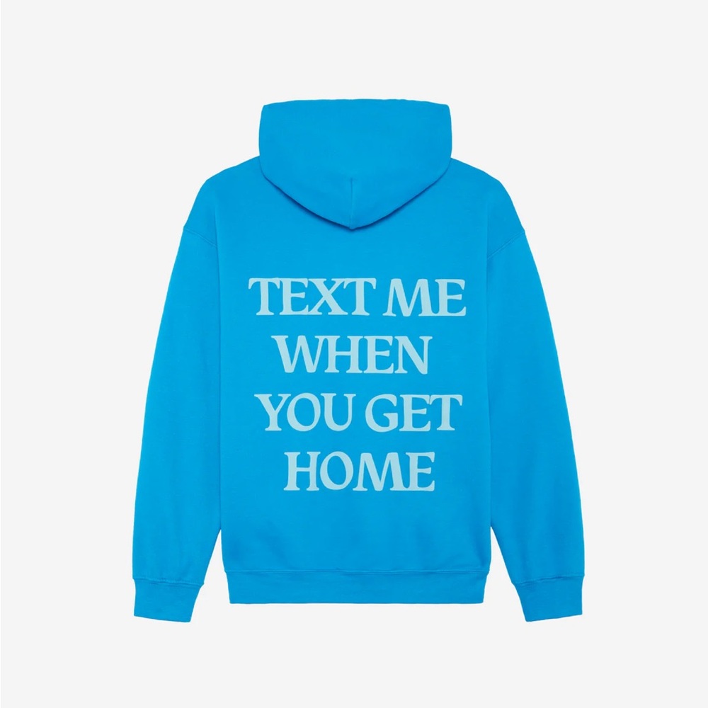 Lonely Ghost Blue Hoodie